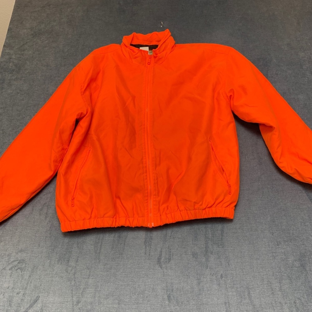 Vintage Y2K Remington Insulated Hunting Jacket Mens Large Blaze Orange Outdoor